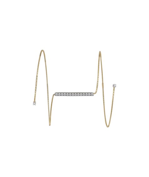 Bracciale Magic Wire Donna in Oro giallo Diamante 601-B1 - 601-B1